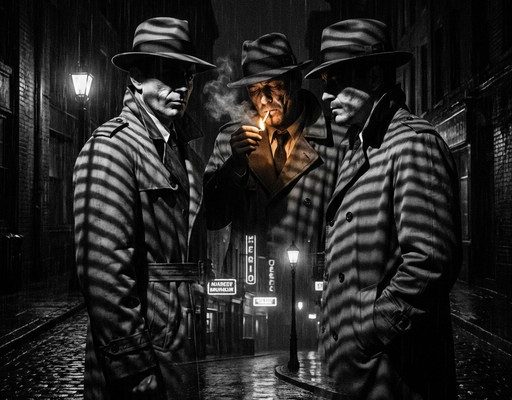 Trench Coats and Post Boxes